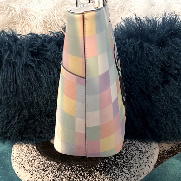 Karl Lagerfeld Paris Large Zip Top Tote style Shoulder Bag - Picture 7 of 16